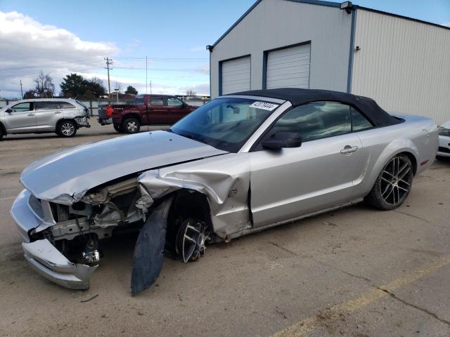 1ZVHT84N595108092 - 2009 FORD MUSTANG SILVER photo 1