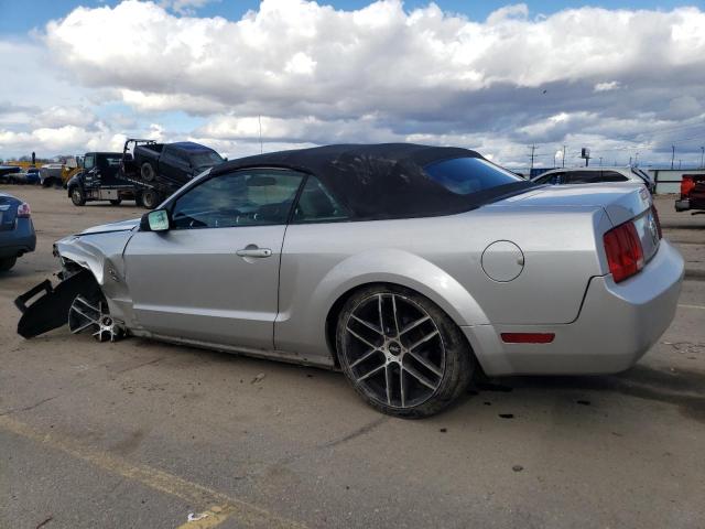 1ZVHT84N595108092 - 2009 FORD MUSTANG SILVER photo 2