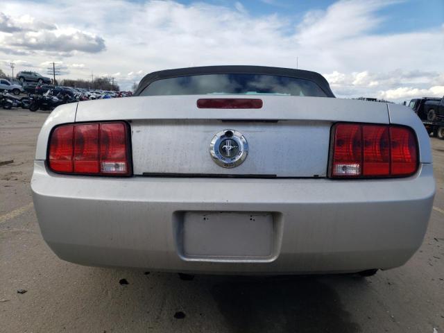 1ZVHT84N595108092 - 2009 FORD MUSTANG SILVER photo 6