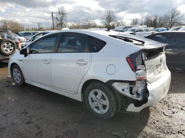 JTDKN3DU3B5319326 - 2011 TOYOTA PRIUS WHITE photo 2