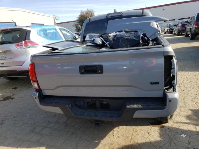 3TMAZ5CNXKM078865 - 2019 TOYOTA TACOMA DOUBLE CAB GRAY photo 6