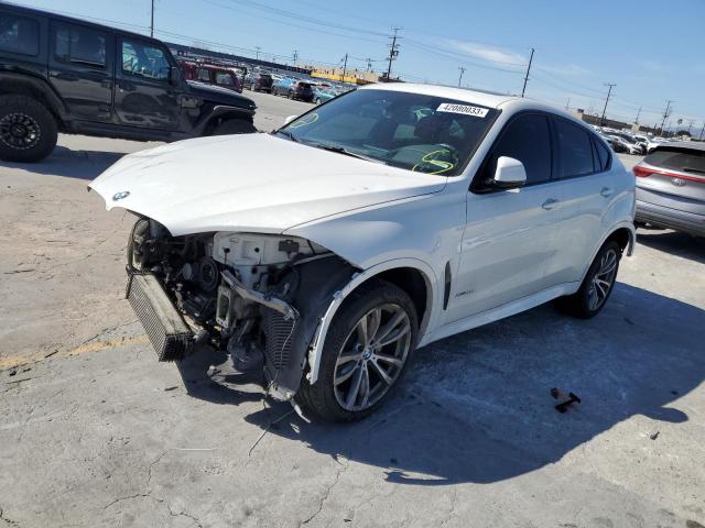 5UXKU2C52H0N84573 - 2017 BMW X6 XDRIVE35I WHITE photo 1