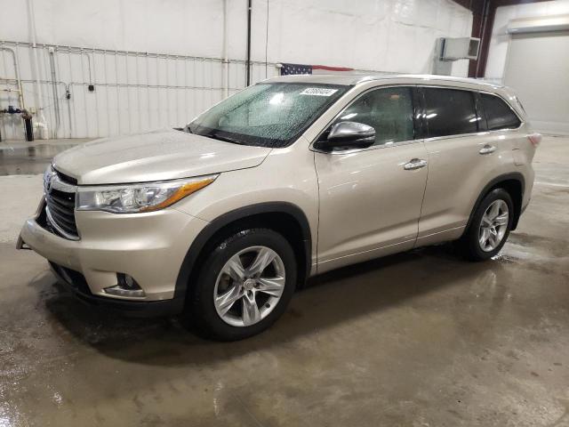 2014 TOYOTA HIGHLANDER LIMITED, 