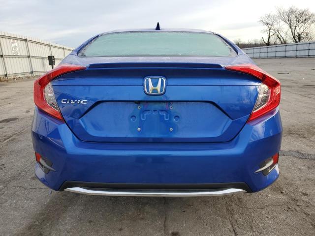 19XFC1F35ME207036 - 2021 HONDA CIVIC EX BLUE photo 6