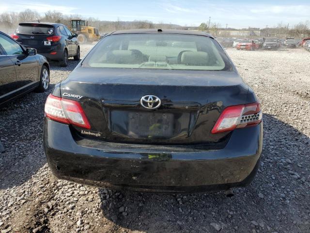 4T4BF3EK9BR217577 - 2011 TOYOTA CAMRY BASE BLACK photo 6