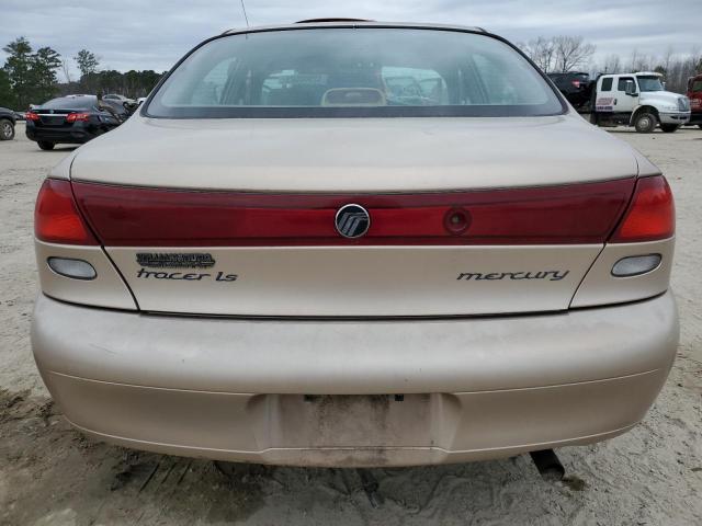 1MELM13P4VW644233 - 1997 MERCURY TRACER LS BEIGE photo 6