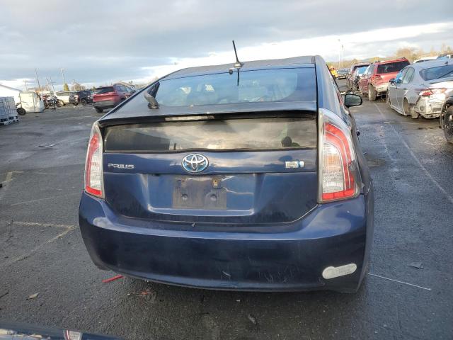 JTDKN3DU5D1733329 - 2013 TOYOTA PRIUS BLUE photo 6