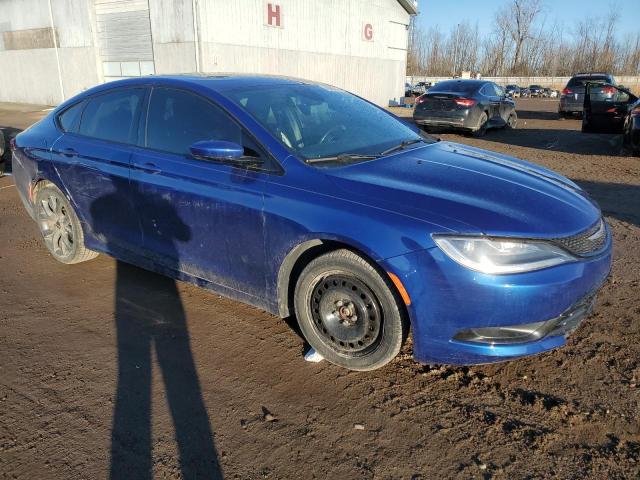 1C3CCCBG4FN646884 - 2015 CHRYSLER 200 S BLUE photo 4