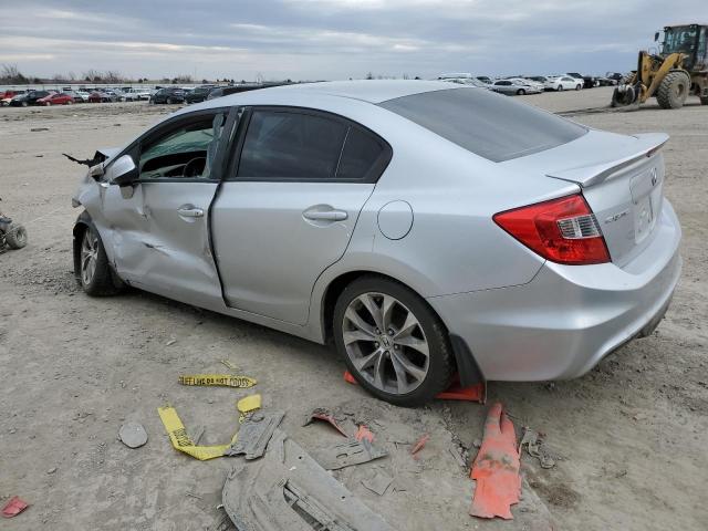 2HGFB6E5XCH700976 - 2012 HONDA CIVIC SI SILVER photo 2