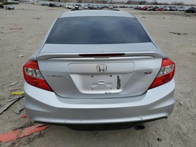 2HGFB6E5XCH700976 - 2012 HONDA CIVIC SI SILVER photo 6