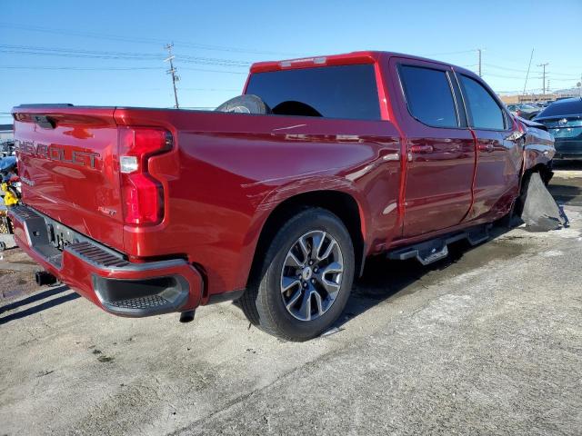 3GCPWDED4MG236023 - 2021 CHEVROLET SILVERADO C1500 RST RED photo 3