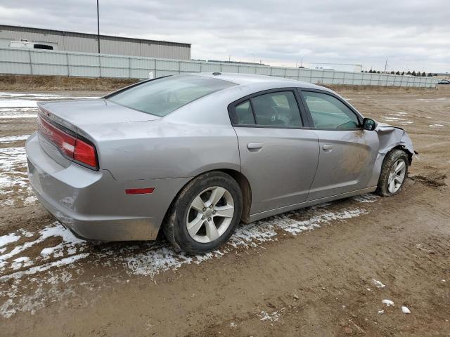 2C3CDXHG9DH647627 - 2013 DODGE CHARGER SXT SILVER photo 3