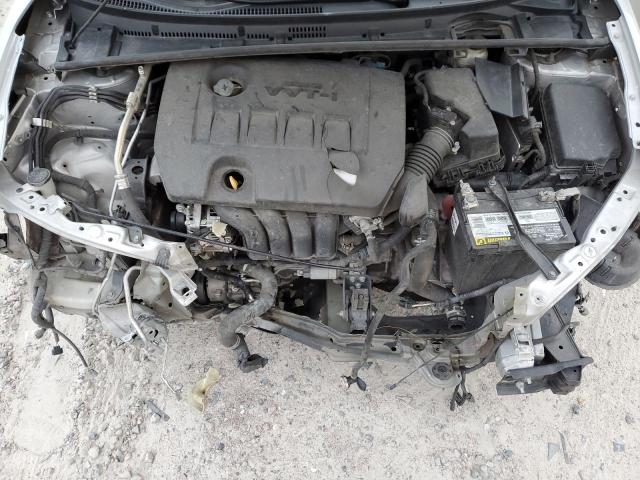 2T1BURHEXJC066578 - 2018 TOYOTA COROLLA L SILVER photo 11