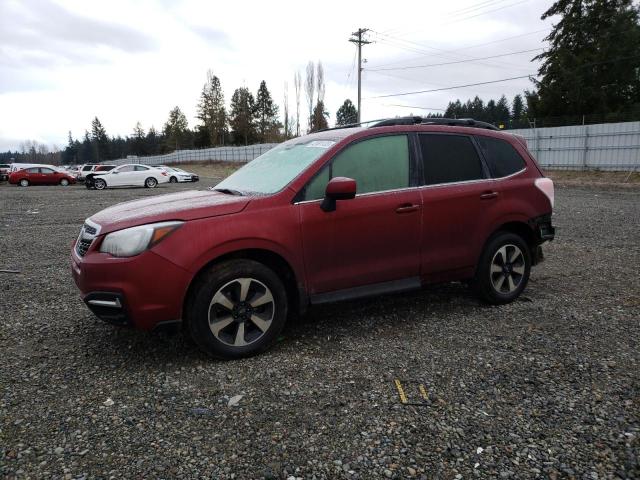 JF2SJARC7HH552487 - 2017 SUBARU FORESTER 2.5I LIMITED MAROON photo 1