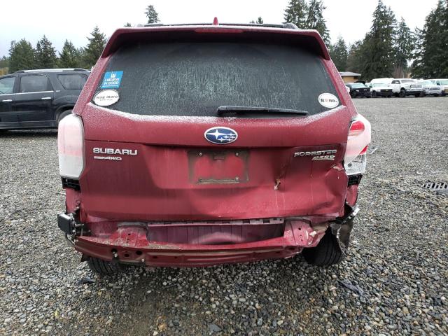 JF2SJARC7HH552487 - 2017 SUBARU FORESTER 2.5I LIMITED MAROON photo 6