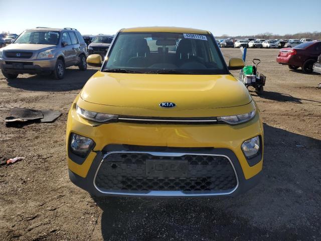 KNDJ23AU8L7050187 - 2020 KIA SOUL LX YELLOW photo 5