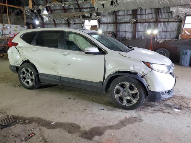 2HKRW2H54JH607234 - 2018 HONDA CR-V EX WHITE photo 4