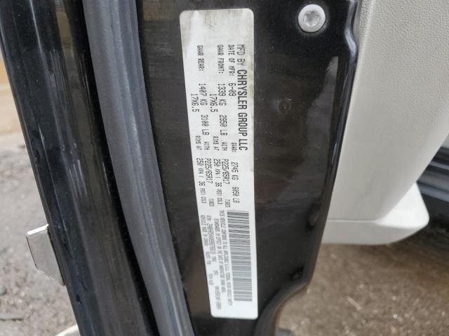 2A8HR54X09R676618 - 2009 CHRYSLER TOWN & COU TOURING შავი ფოტო 14