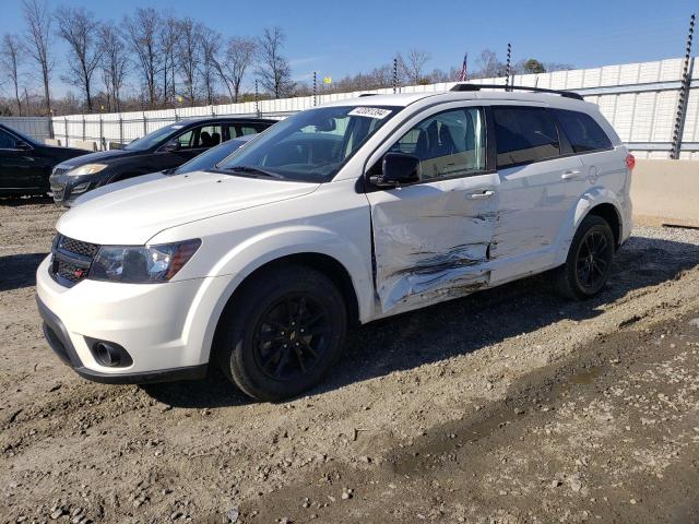 3C4PDCBB2KT865903 - 2019 DODGE JOURNEY SE WHITE photo 1