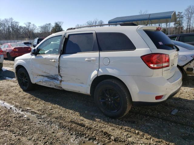 3C4PDCBB2KT865903 - 2019 DODGE JOURNEY SE WHITE photo 2