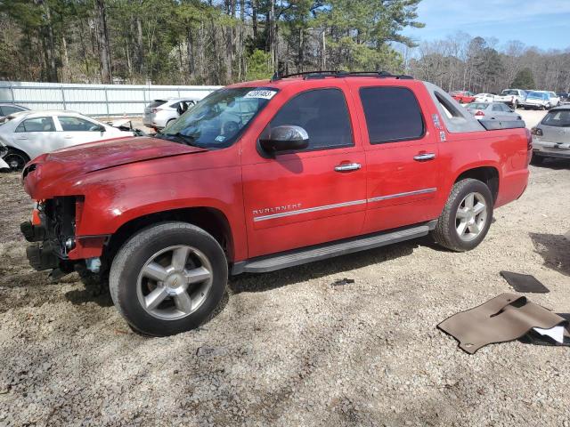 3GNMCGE04CG127965 - 2012 CHEVROLET AVALANCHE LTZ RED photo 1