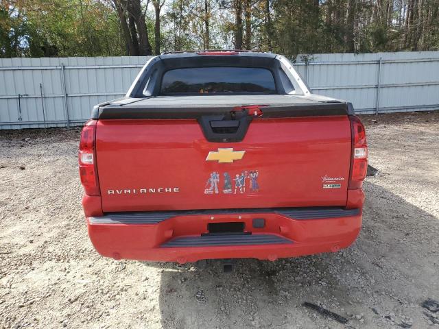 3GNMCGE04CG127965 - 2012 CHEVROLET AVALANCHE LTZ RED photo 6