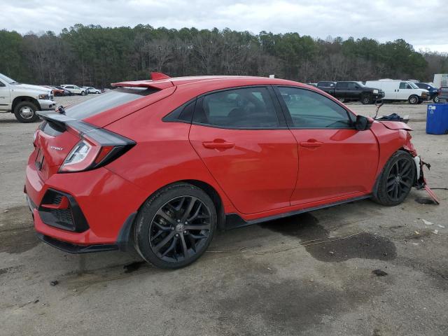 SHHFK7H47LU213455 - 2020 HONDA CIVIC SPORT RED photo 3