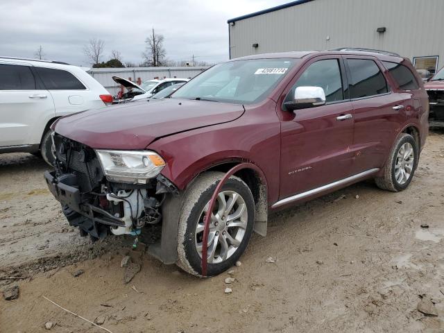 1C4RDJEG9GC309241 - 2016 DODGE DURANGO CITADEL BURGUNDY photo 1