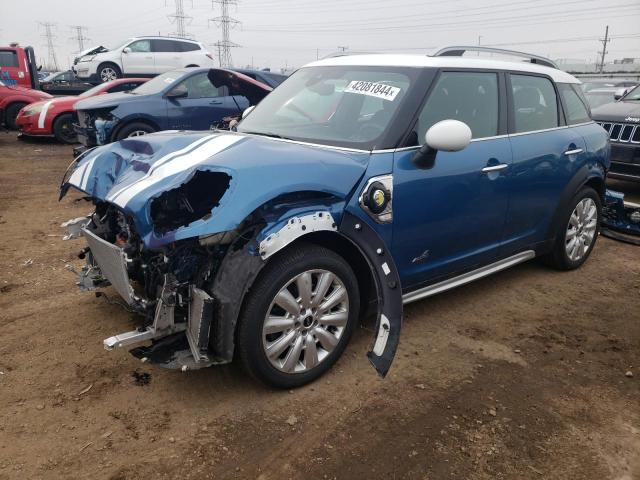 WMZYU7C5XK3E57216 - 2019 MINI COOPER S E COUNTRYMAN ALL4 BLUE photo 1