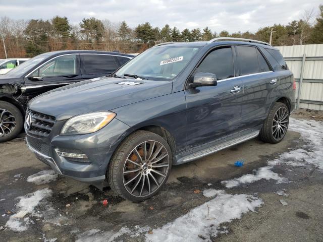 4JGDA5HB0DA205573 - 2013 MERCEDES-BENZ ML 350 4MATIC BLUE photo 1