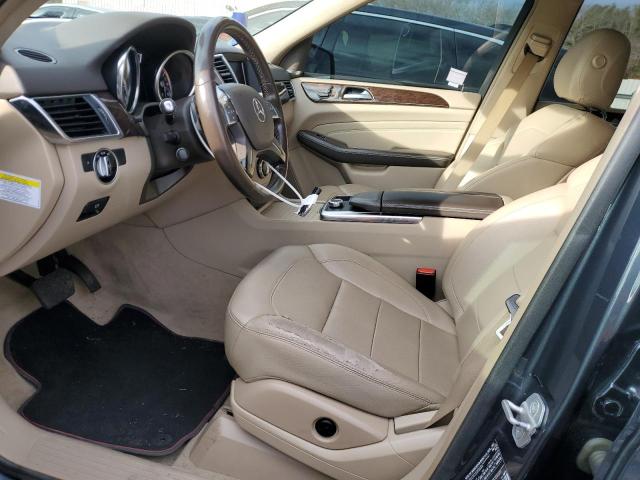 4JGDA5HB0DA205573 - 2013 MERCEDES-BENZ ML 350 4MATIC BLUE photo 7