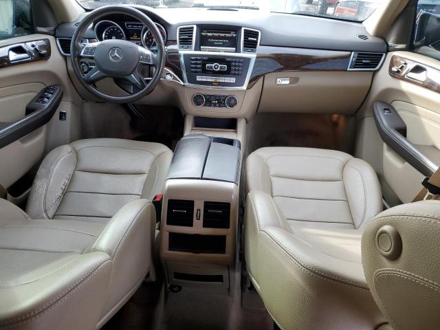 4JGDA5HB0DA205573 - 2013 MERCEDES-BENZ ML 350 4MATIC BLUE photo 8