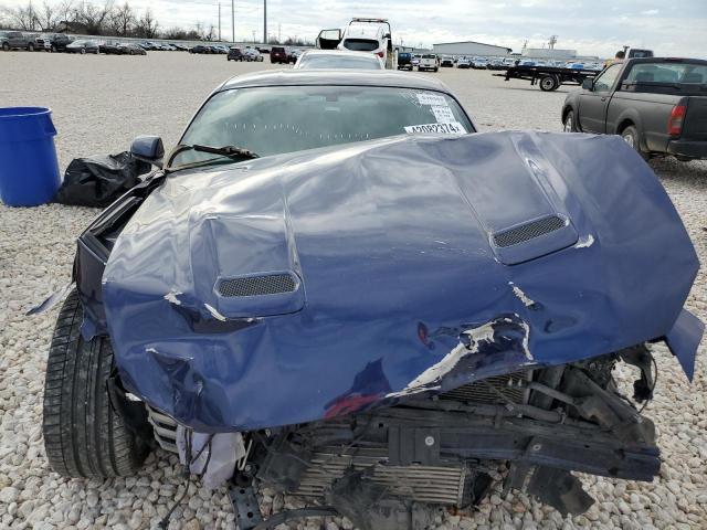 1FA6P8TH8J5172051 - 2018 FORD MUSTANG BLUE photo 5