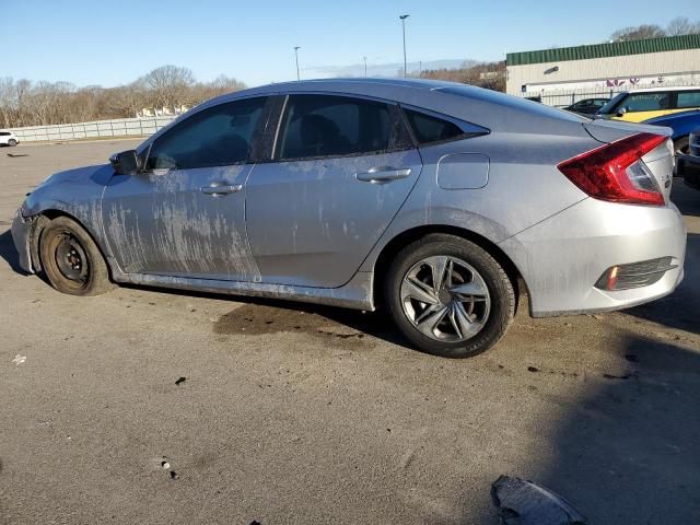 2HGFC2F64KH561861 - 2019 HONDA CIVIC LX SILVER photo 2