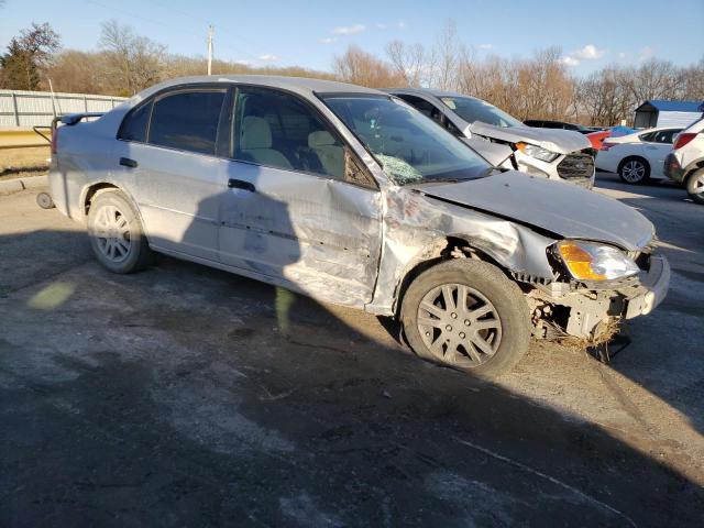 2HGES16571H567314 - 2001 HONDA CIVIC LX GRAY photo 4