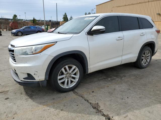 2015 TOYOTA HIGHLANDER LE, 