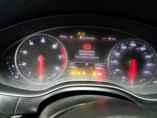 WAUHGAFC0FN018321 - 2015 AUDI A6 PRESTIGE WHITE photo 9