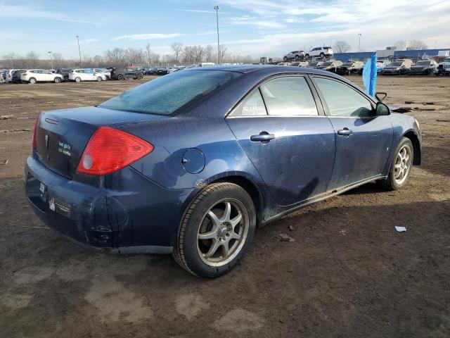 1G2ZG57B984180191 - 2008 PONTIAC G6 BASE BLUE photo 3