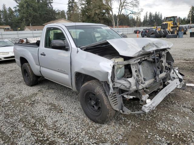 5TENX22N76Z161248 - 2006 TOYOTA TACOMA SILVER photo 4