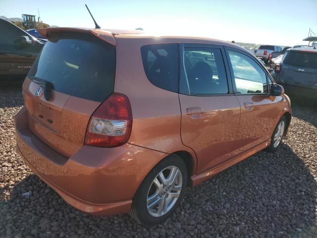 JHMGD38677S038190 - 2007 HONDA FIT S 橙色 照片 3