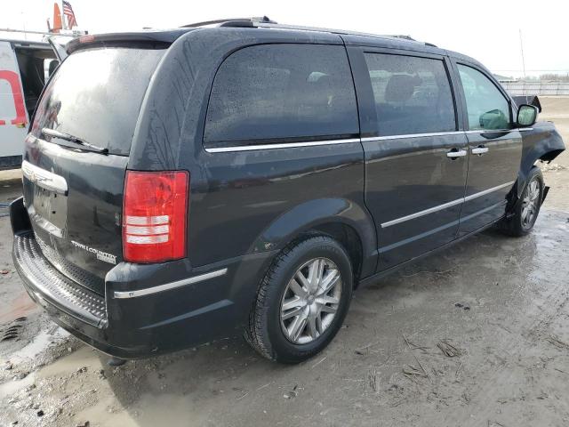 2A8HR64X29R655212 - 2009 CHRYSLER TOWN & COU LIMITED BLACK photo 3