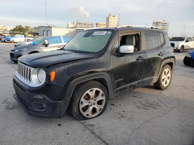 ZACCJADT0FPB71243 - 2015 JEEP RENEGADE LIMITED BLACK photo 1