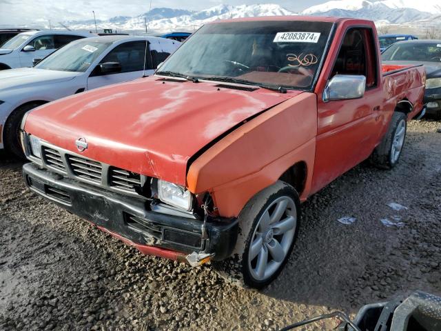 1N6SD11S5PC409989 - 1993 NISSAN TRUCK SHORT WHEELBASE RED photo 1