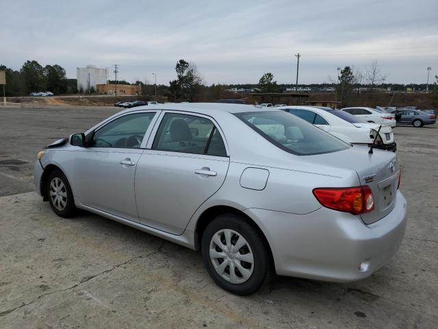 JTDBL40E399075819 - 2009 TOYOTA COROLLA BASE SILVER photo 2