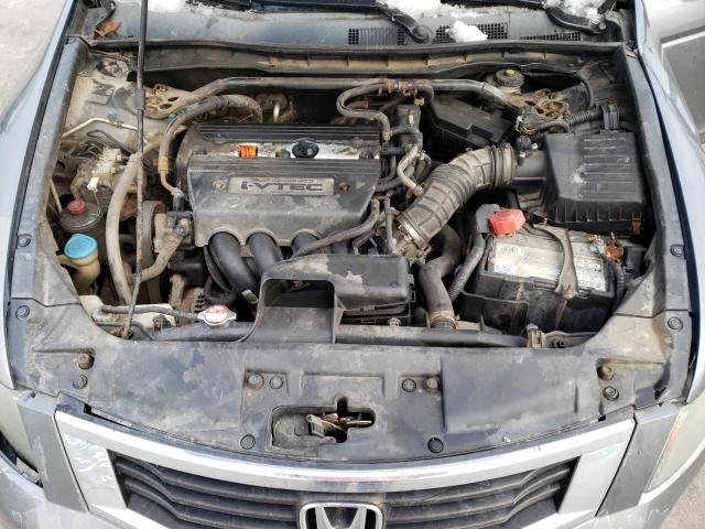 1HGCP26828A115269 - 2008 HONDA ACCORD EXL GRAY photo 11