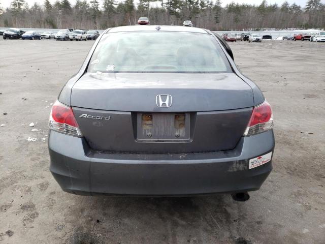 1HGCP26828A115269 - 2008 HONDA ACCORD EXL GRAY photo 6