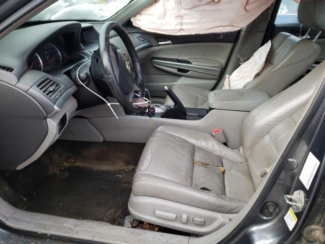 1HGCP26828A115269 - 2008 HONDA ACCORD EXL GRAY photo 7