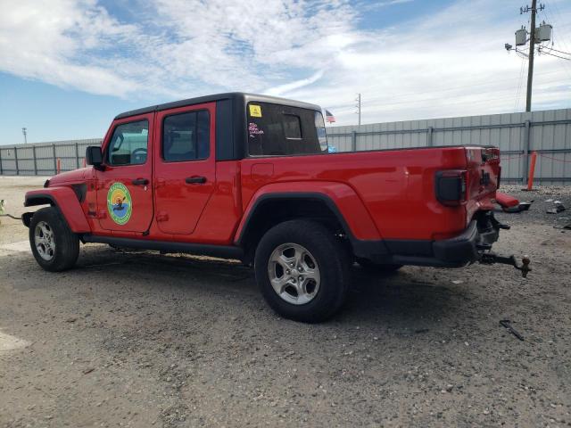 1C6HJTAG8ML564147 - 2021 JEEP GLADIATOR SPORT RED photo 2