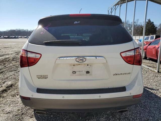 KM8NU13CX8U061085 - 2008 HYUNDAI VERACRUZ GLS WHITE photo 6