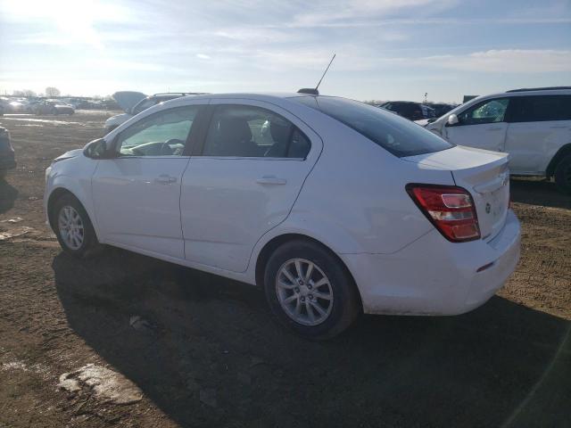 1G1JD5SH0H4125554 - 2017 CHEVROLET SONIC LT WHITE photo 2